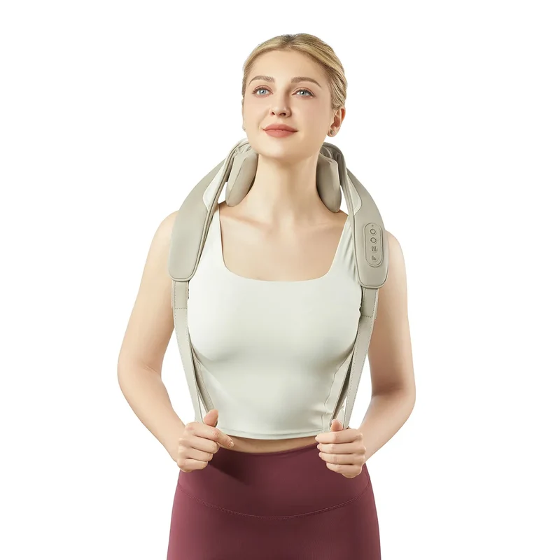Nackenmassagegerät elektrisch mit Wärme, für Nacken & Schulter