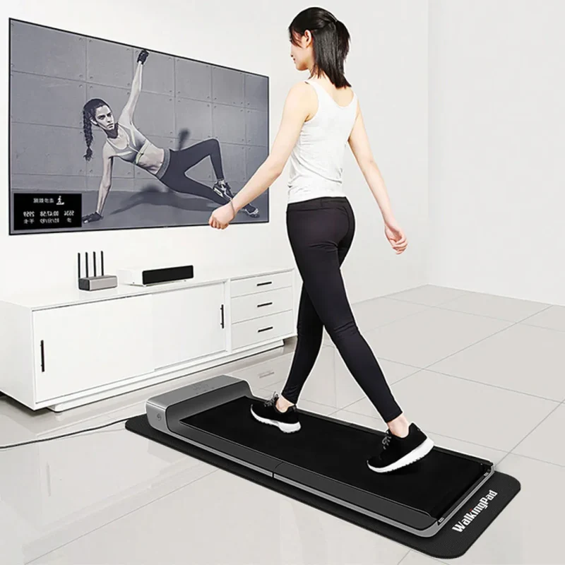 Rutschfeste WalkingPad Fitnessgeräte-Laufband-Bodenmatte (Upgraded Version II)