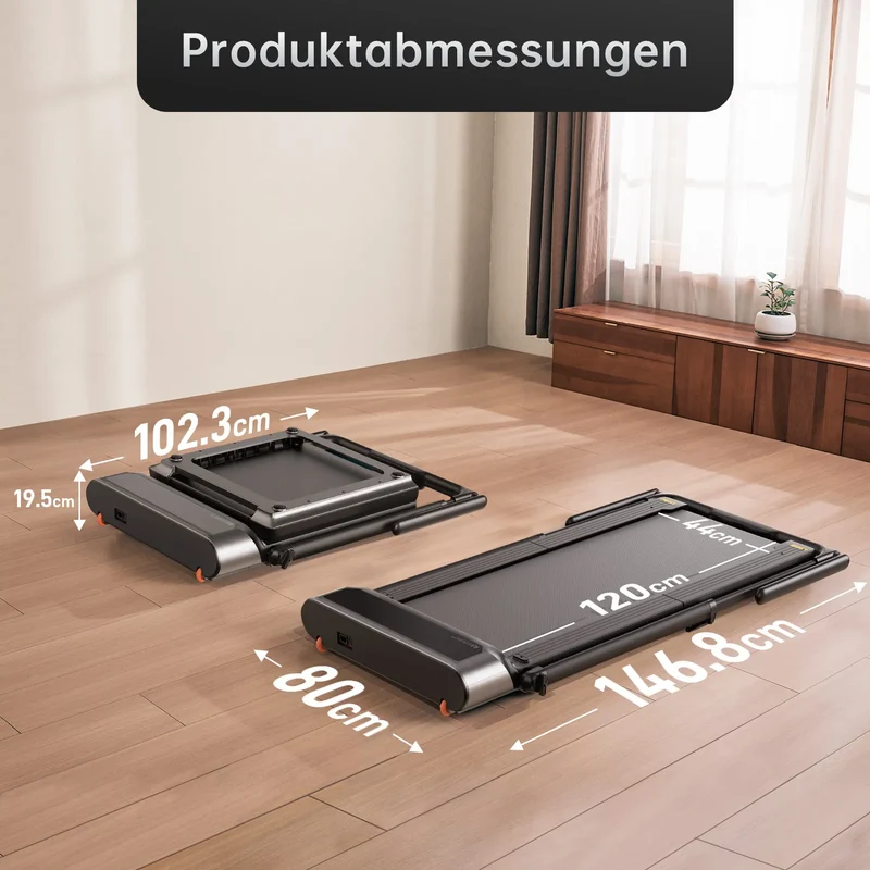 WalkingPad R3 Hybrid+ Klappbares Laufband bis 12 km/h