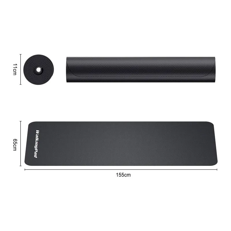 Rutschfeste WalkingPad Fitnessgeräte-Laufband-Bodenmatte (Upgraded Version)