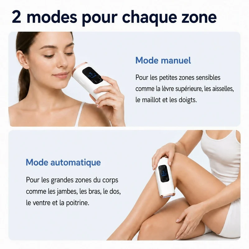 Oryzom ProSilk : technologie IPL avec fonction de refroidissement pour une peau durablement lisse
