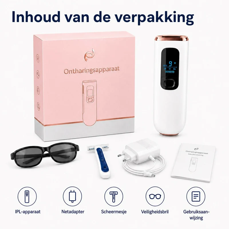 Oryzom ProSilk - IPL-technologie met koelfunctie voor langdurig gladde huid