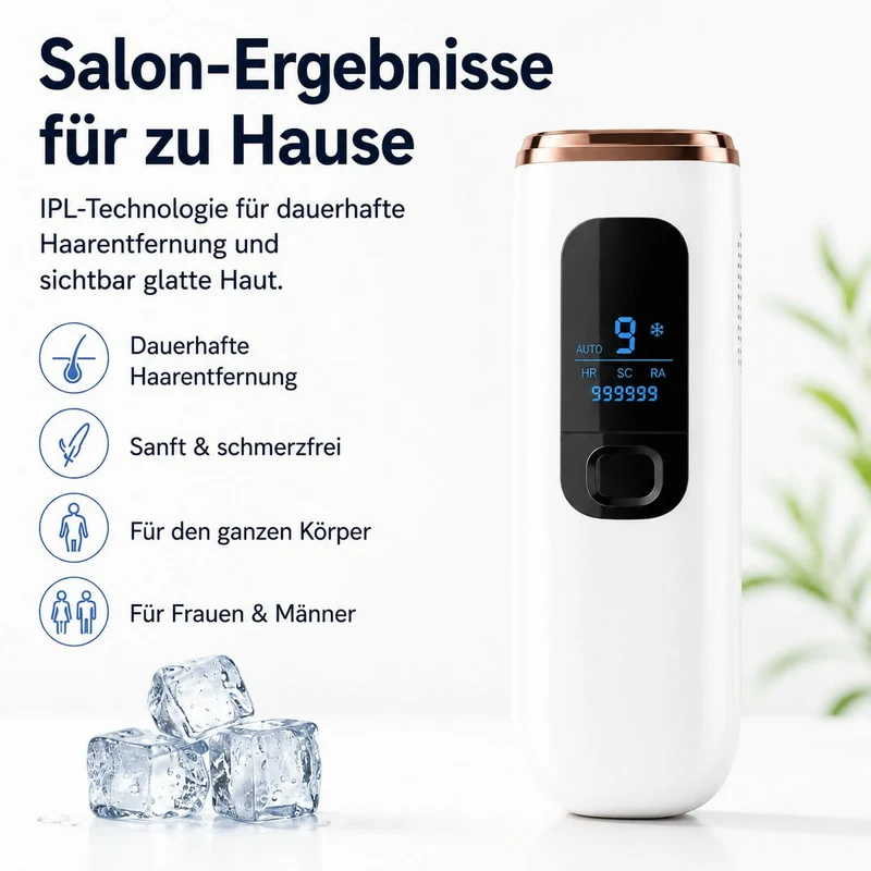 Oryzom ProSilk – IPL-Technologie mit Kühlfunktion für langanhaltend glatte Haut