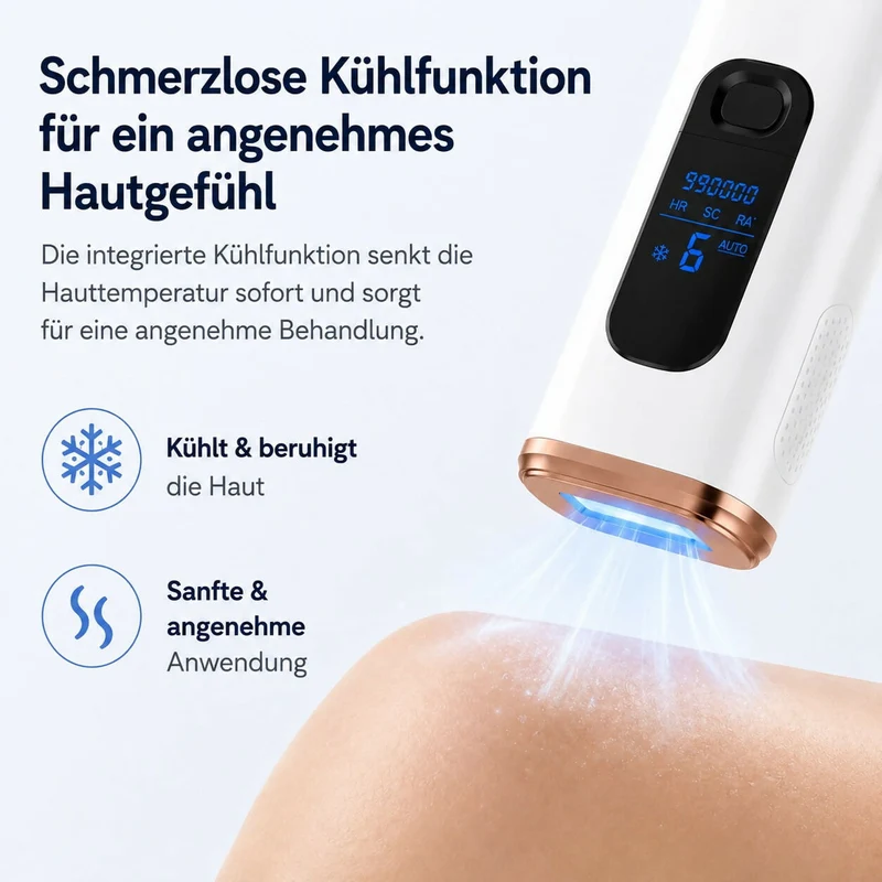 Oryzom ProSilk – IPL-Technologie mit Kühlfunktion für langanhaltend glatte Haut