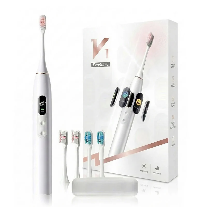 Oryzom ProSonic V1 – Nettoyage dentaire professionnel avec technologie sonique pour des dents plus lisses et une hygiène bucco-dentaire optimale