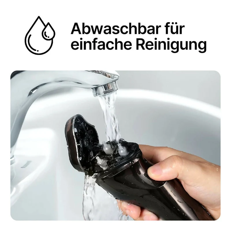 Oryzom ProCut — Präzise 4D-Klingen und integrierter Trimmer für eine gründliche und angenehme Rasur
