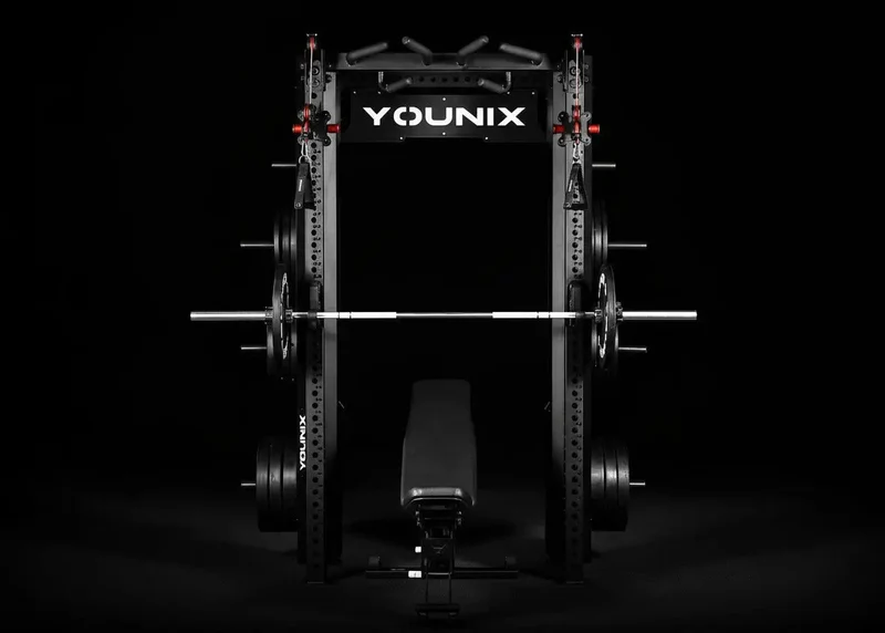 Younix Cable Rack – Kabelzug-Power-Rack | 250+ Übungen