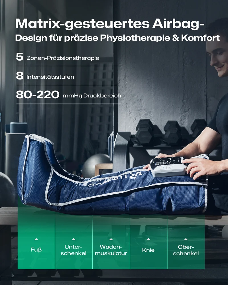 UREVO AI-Powered Wireless Recovery Massager