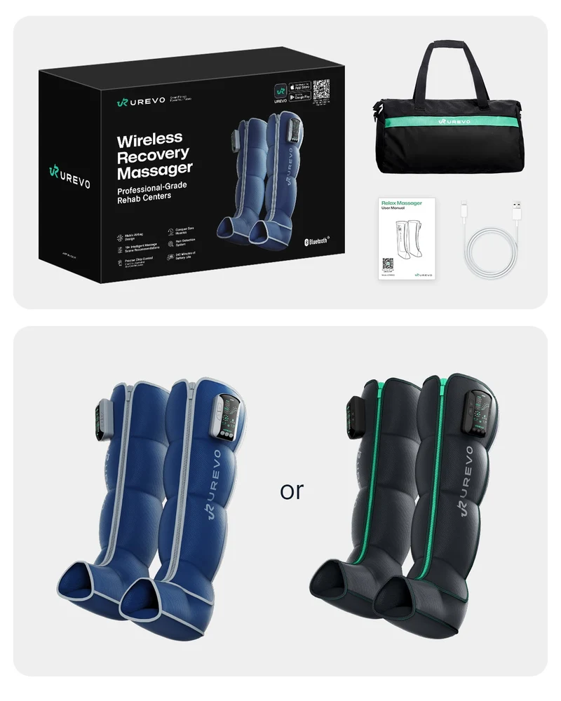 UREVO AI-Powered Wireless Recovery Massager