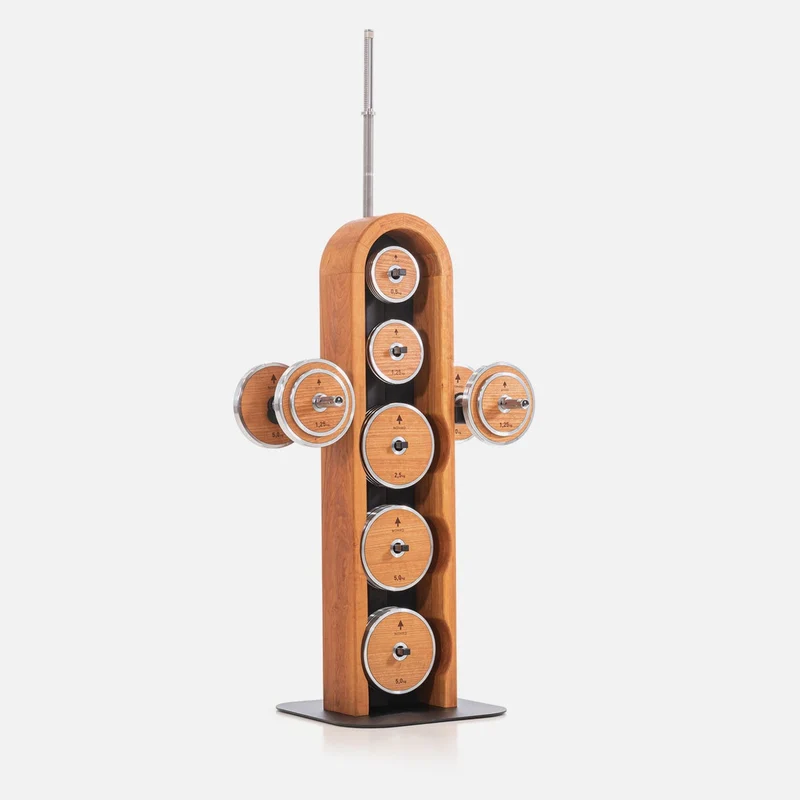 NOHrD WeightPlate Tower - in 6 Holzarten