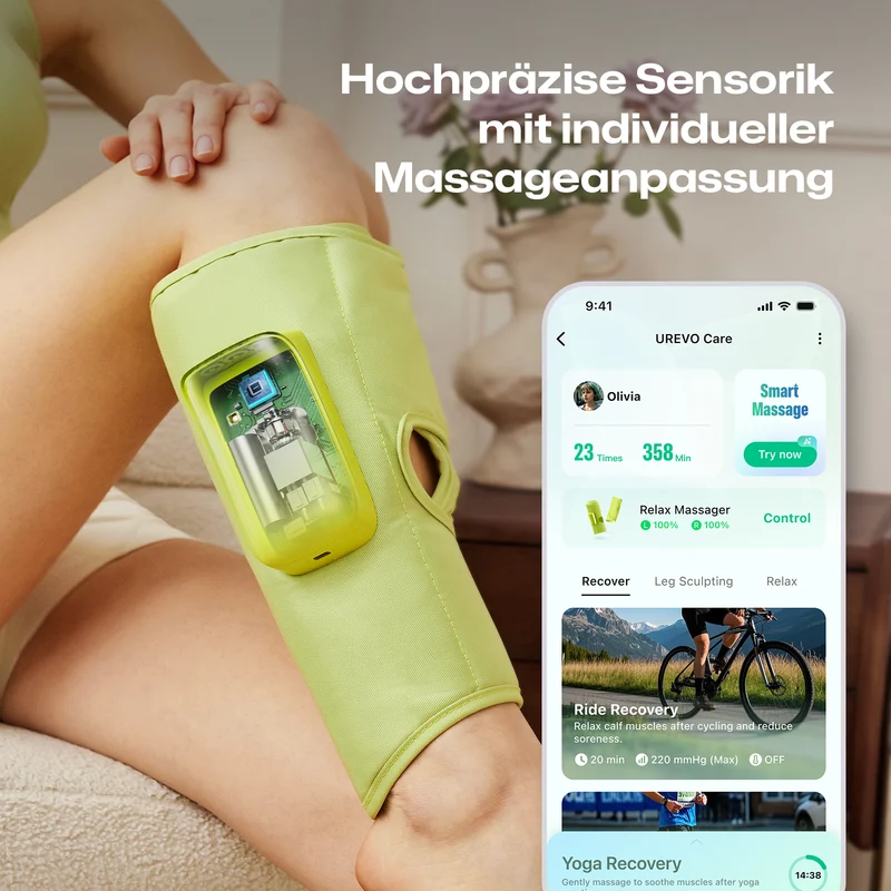 UREVO AI-Powered Wireless Relax Massager