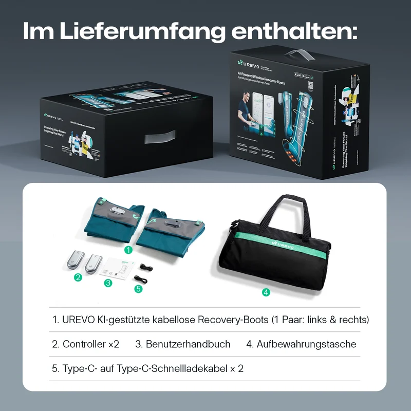 UREVO AI-Powered Wireless Recovery Boots