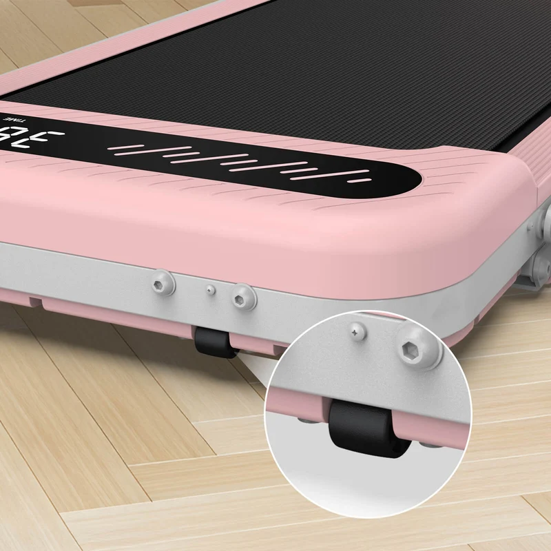 TM037 Walking Pad Laufband mit Bosch® Motor, klappbar & mit Steigung – Rosa