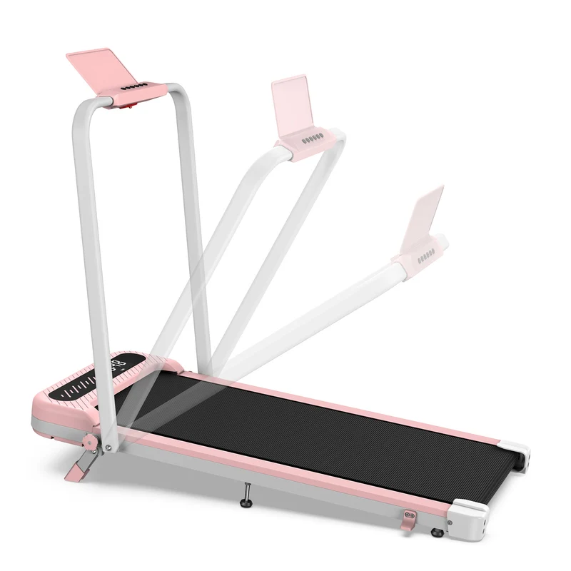 TM037 Walking Pad Laufband mit Bosch® Motor, klappbar & mit Steigung – Rosa