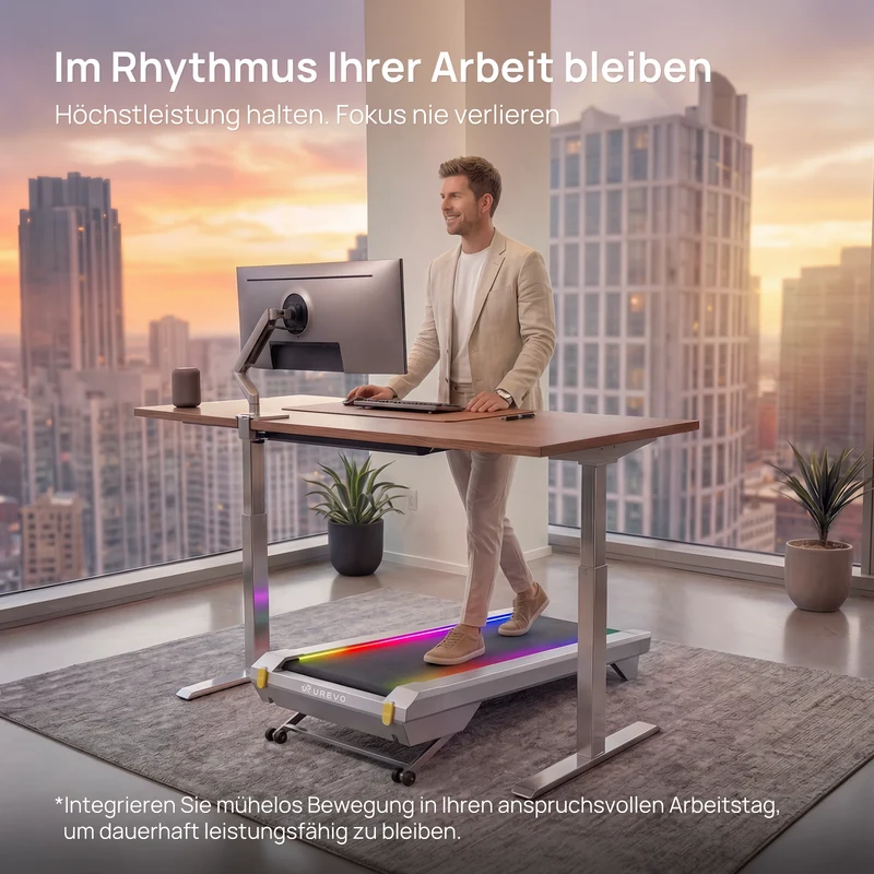 UREVO CyberPad for Office Smart Laufband