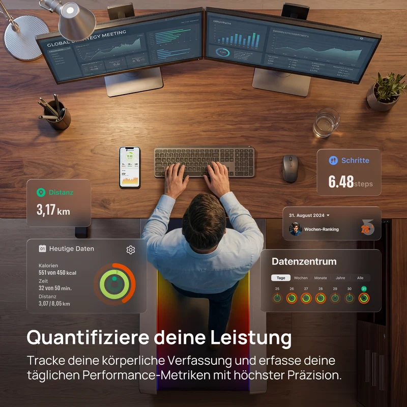 UREVO CyberPad for Office Smart Laufband