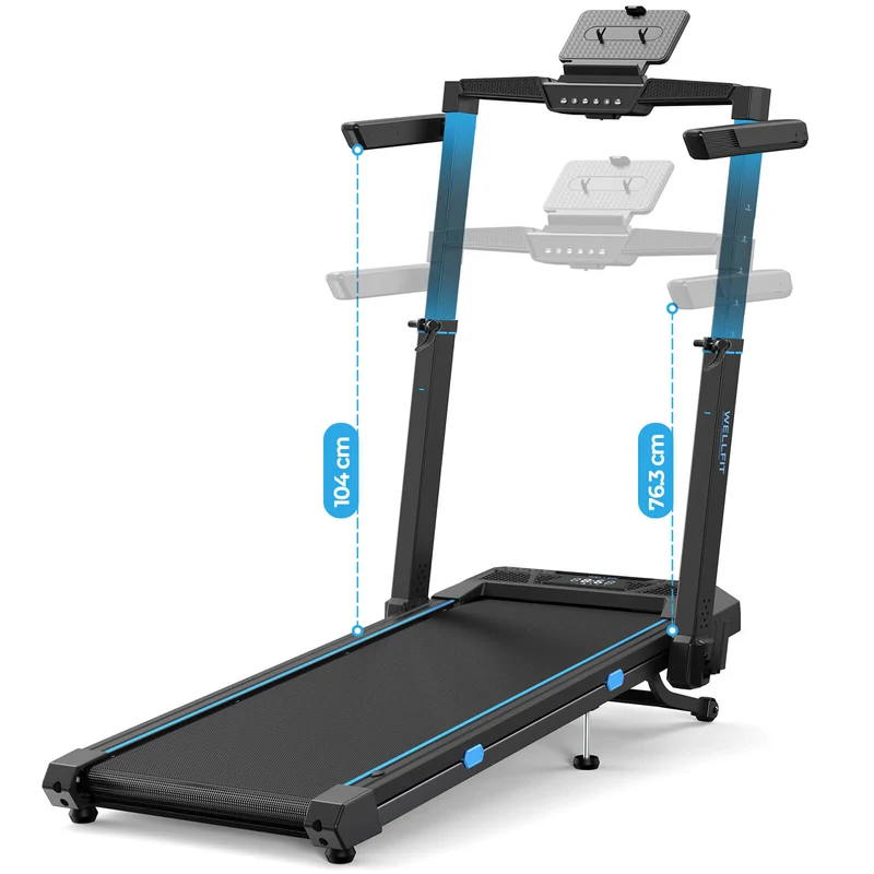 TM032 Laufband mit Bosch® Motor, höhenverstellbar & mit 10 % Auto-Steigung