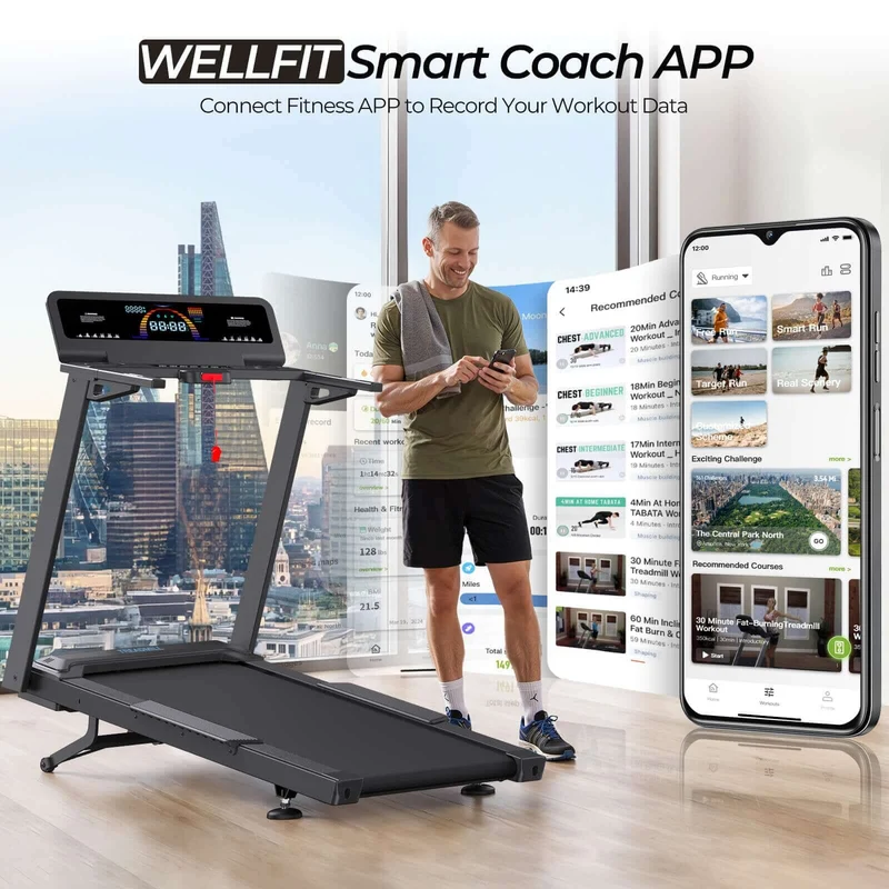 TM029 Pro Laufband mit Bosch® Motor – Vorbestellung | 15 % Auto-Steigung & 227 kg Tragfähigkeit
