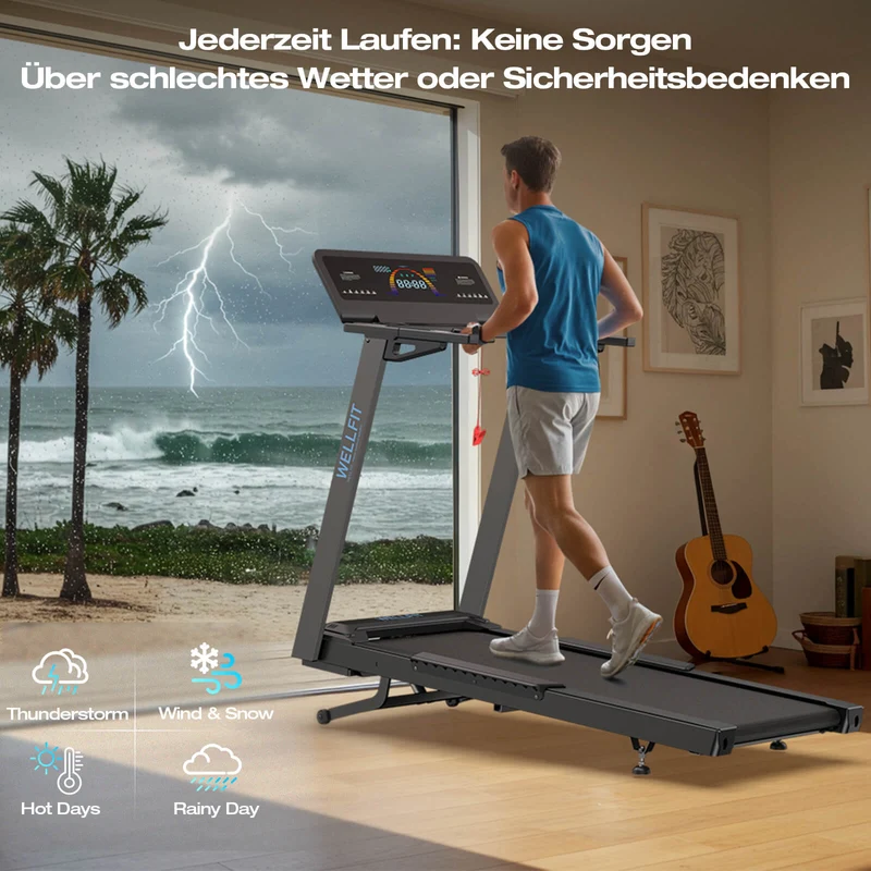 TM029 Pro Laufband mit Bosch® Motor – Vorbestellung | 15 % Auto-Steigung & 227 kg Tragfähigkeit