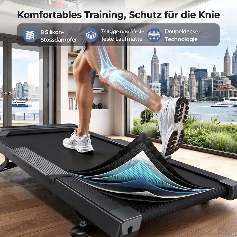 TM029 Pro Laufband mit Bosch® Motor – Vorbestellung | 15 % Auto-Steigung & 227 kg Tragfähigkeit
