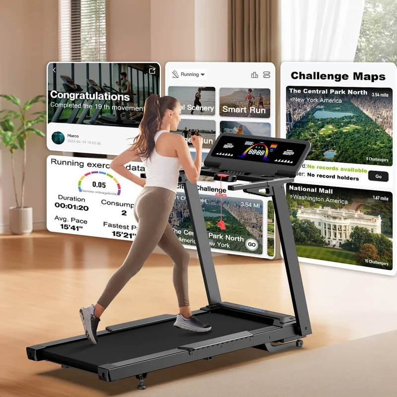 TM029 Pro Laufband mit Bosch® Motor – Vorbestellung | 15 % Auto-Steigung & 227 kg Tragfähigkeit