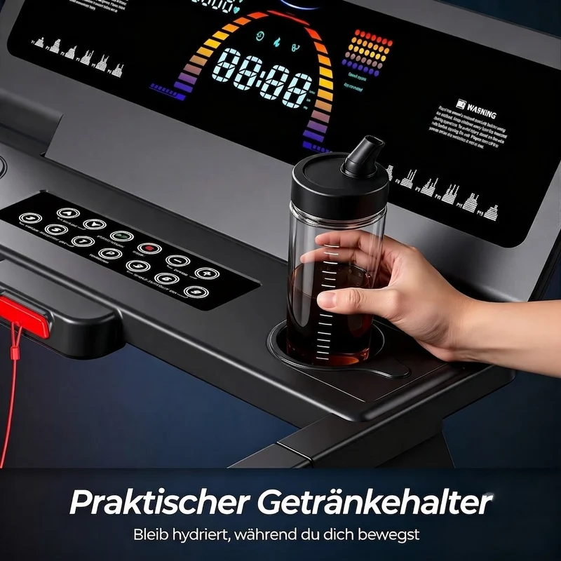 TM029 Pro Laufband mit Bosch® Motor – Vorbestellung | 15 % Auto-Steigung & 227 kg Tragfähigkeit