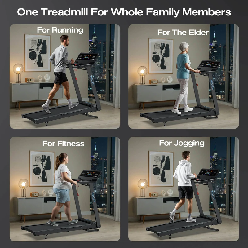 TM029 Pro Laufband mit Bosch® Motor – Vorbestellung | 15 % Auto-Steigung & 227 kg Tragfähigkeit
