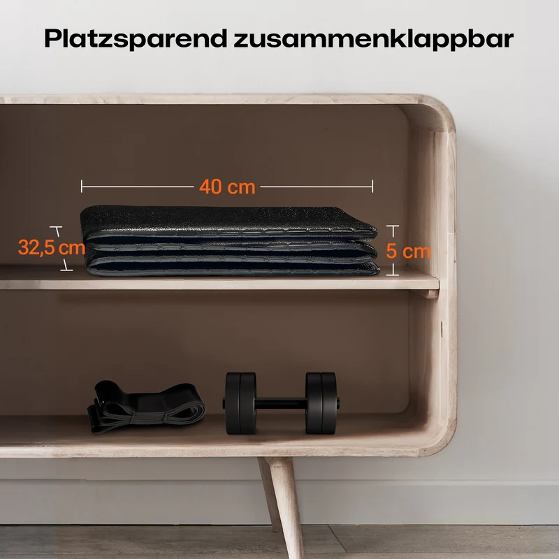 UREVO Klappbare Laufbandmatte