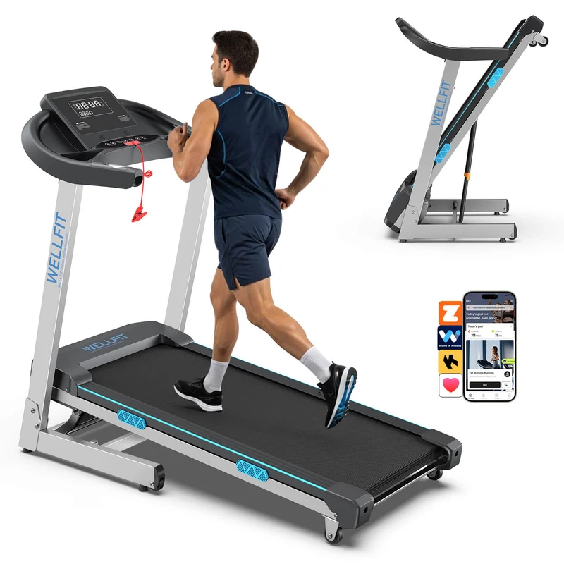 TM007 Laufband mit Bosch® Motor – Vorbestellung | Klappbar, 15 % Auto-Steigung & bis 200 kg belastbar