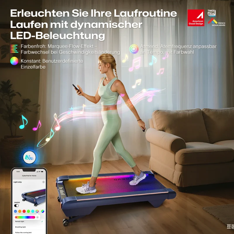 UREVO CyberPad for Home Smart Laufband