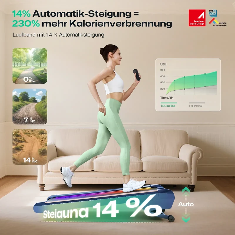 UREVO CyberPad for Home Smart Laufband