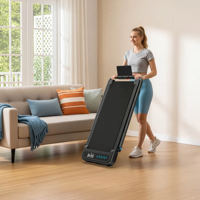 TM037 Laufband mit Bosch® Motor, klappbar & mit Steigung für Zuhause