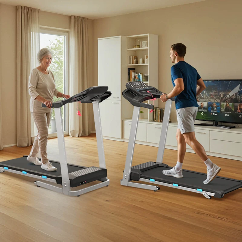TM015 Laufband mit Bosch® Motor, klappbar, mit Steigung & Haltegriffen – bis 180 kg belastbar