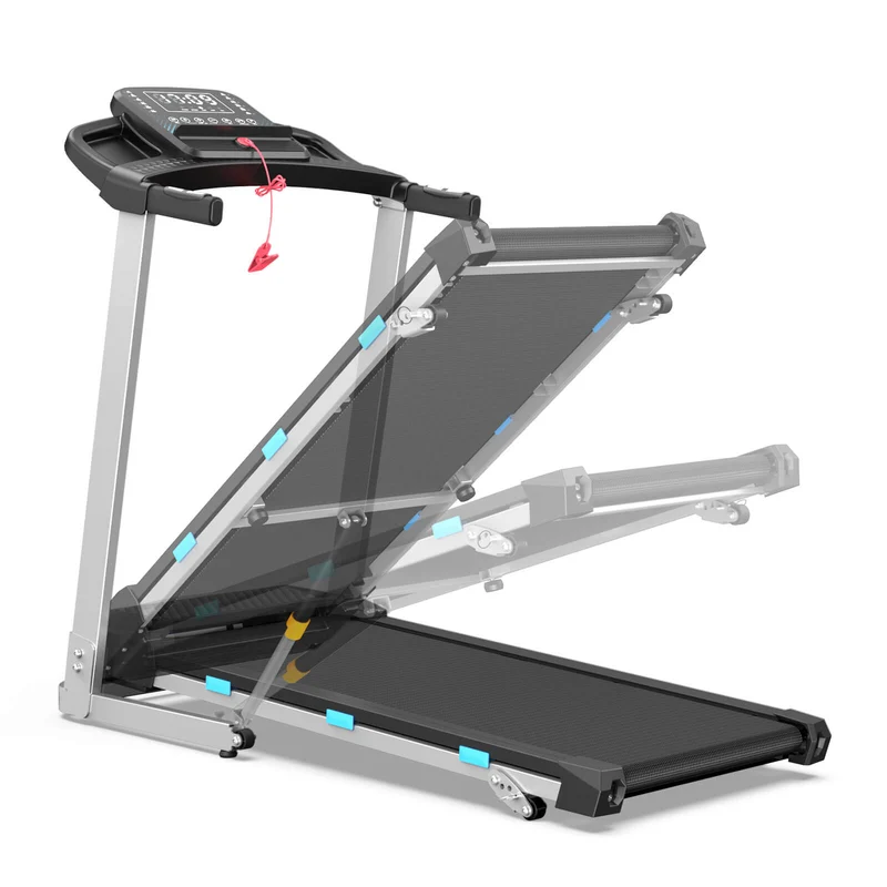 TM015 Laufband mit Bosch® Motor, klappbar, mit Steigung & Haltegriffen – bis 180 kg belastbar