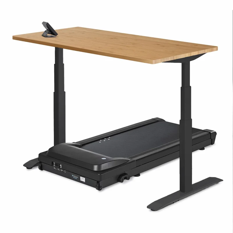 LifeSpan TR5000 Power Treadmill Desk with Standing Desk and Smart Console SC130