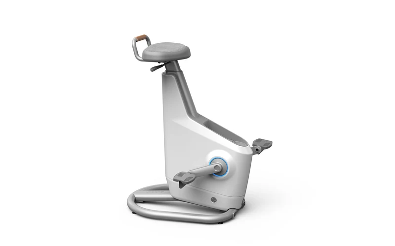 LifeSpan Ampera Under Desk Bike - Glacier White