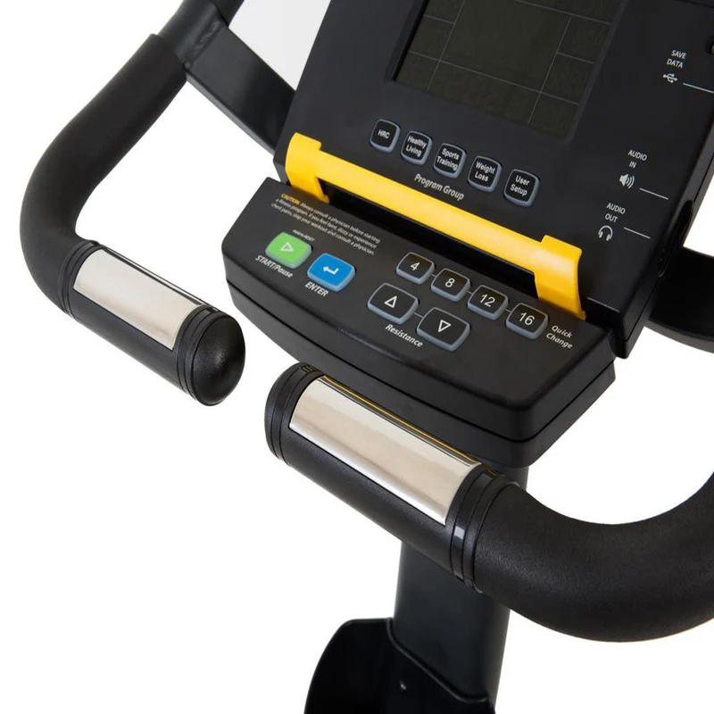 LifeSpan Fitness Light-Commercial Hometrainer Upright Bike C5i Self-Generating Commercial
