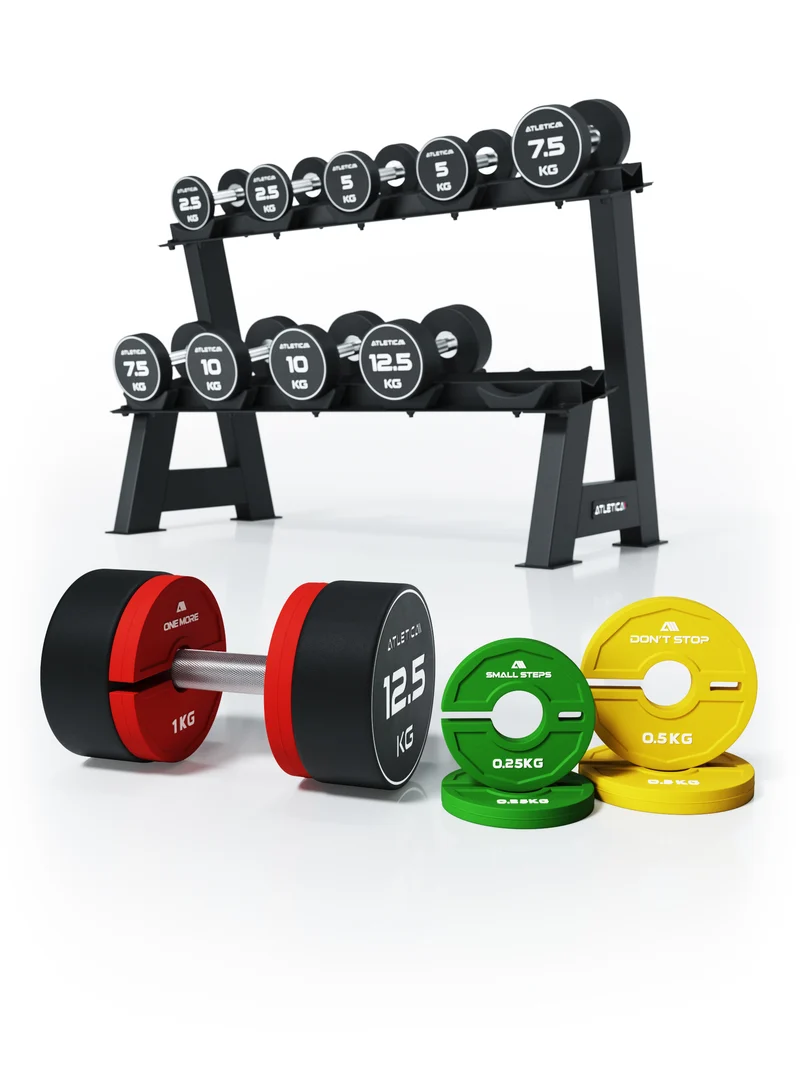 Polyurethan Rundhantel Set I 5 - 12.5kg