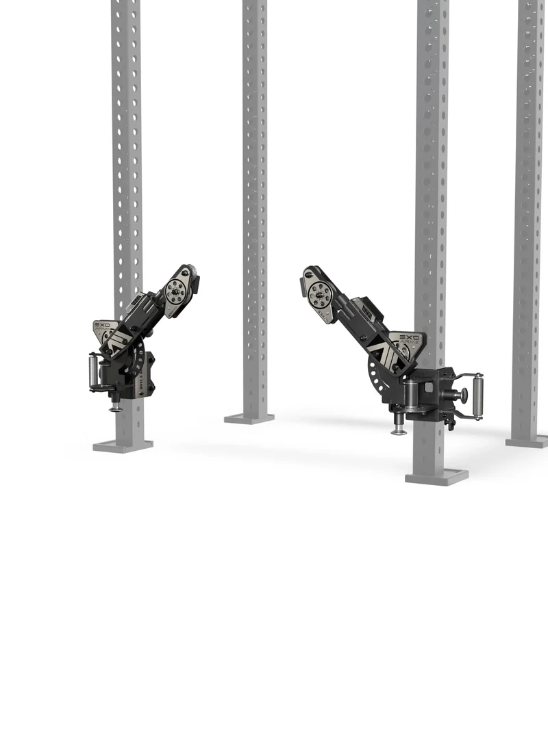 R8 Bradley EXO | 2x95kg | Power Rack | 42cm | Weiß