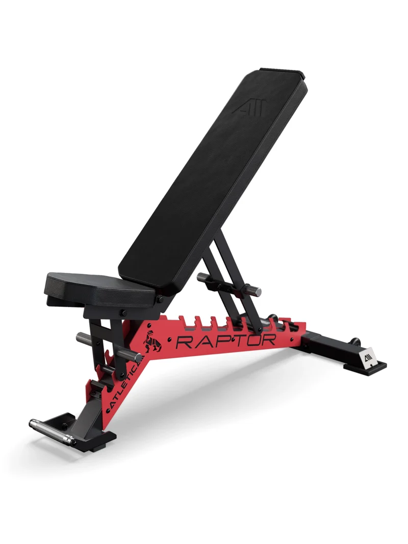 Raptor | Sponge | Leder Schwarz | Zahnplatte Sportscar Red