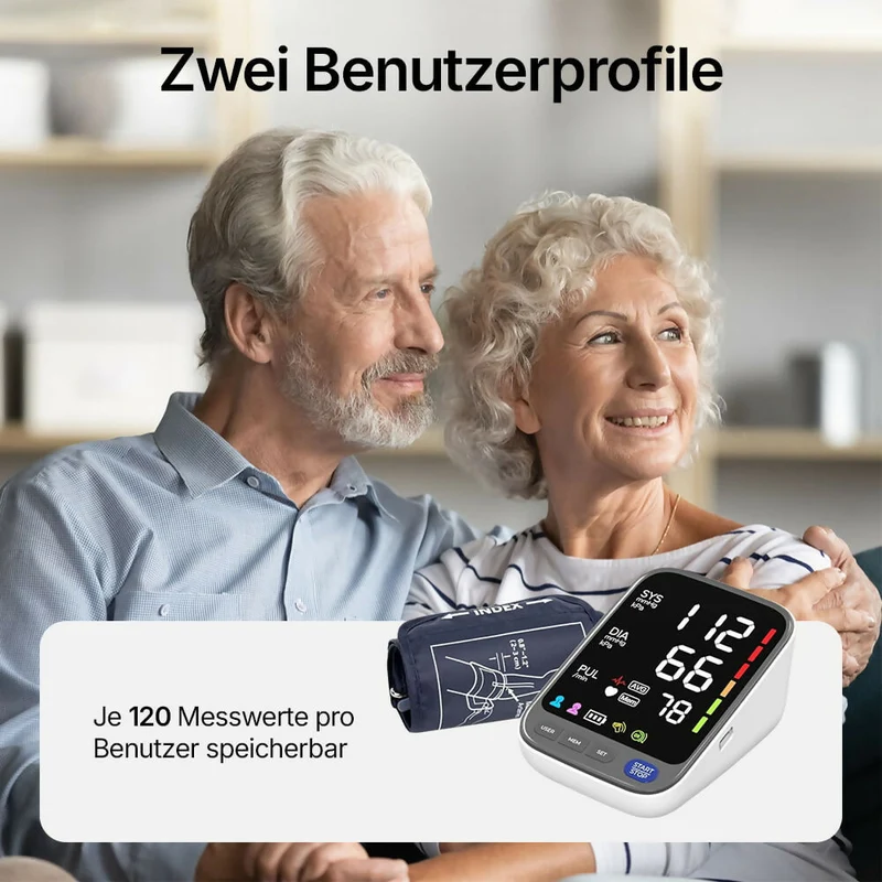 Blutdruckmessgerät V8 Ultra – Next-Gen Präzisionssensor für klinisch genaue Messungen