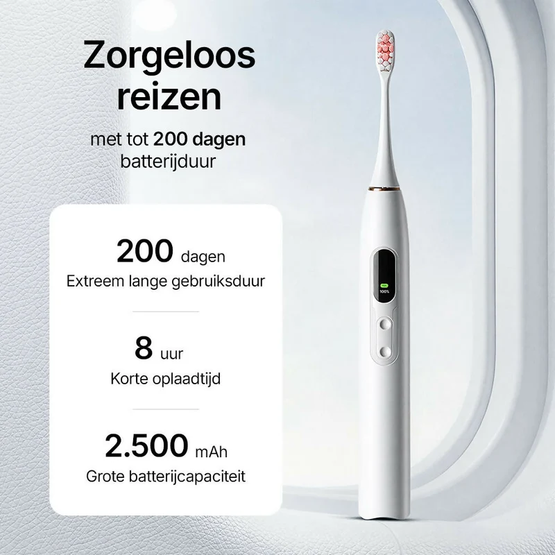 Oryzom ProSonic V1 – Professionele tandreiniging met sonic-technologie voor gladdere tanden en optimale mondhygiëne