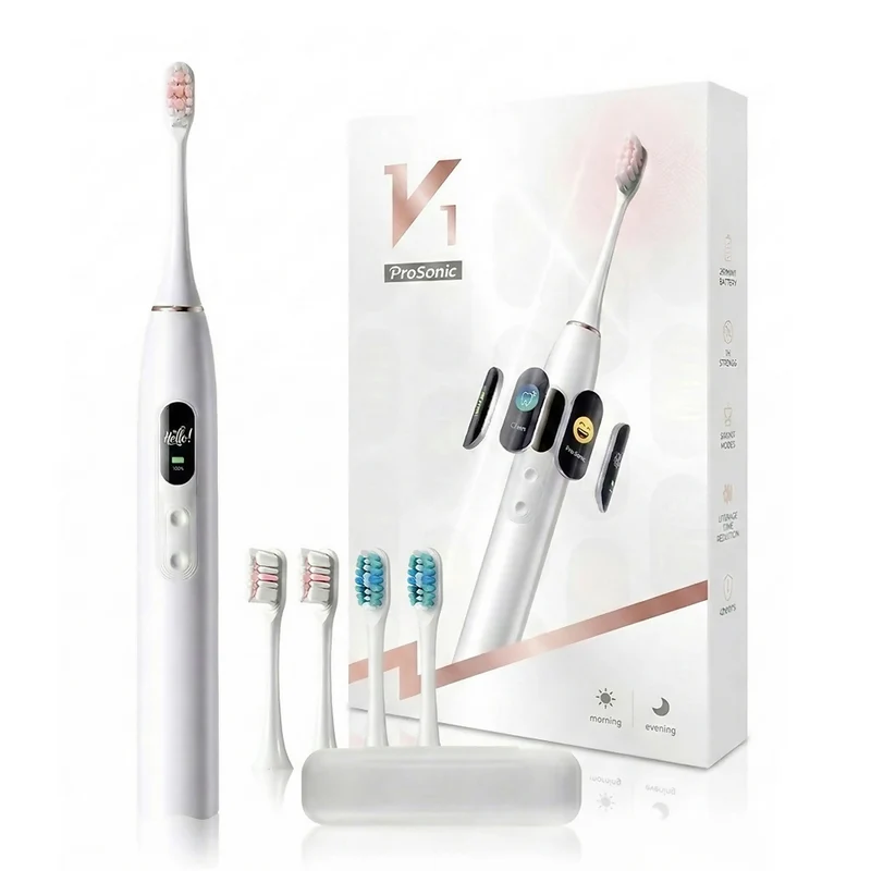 Oryzom ProSonic V1 – Professionele tandreiniging met sonic-technologie voor gladdere tanden en optimale mondhygiëne