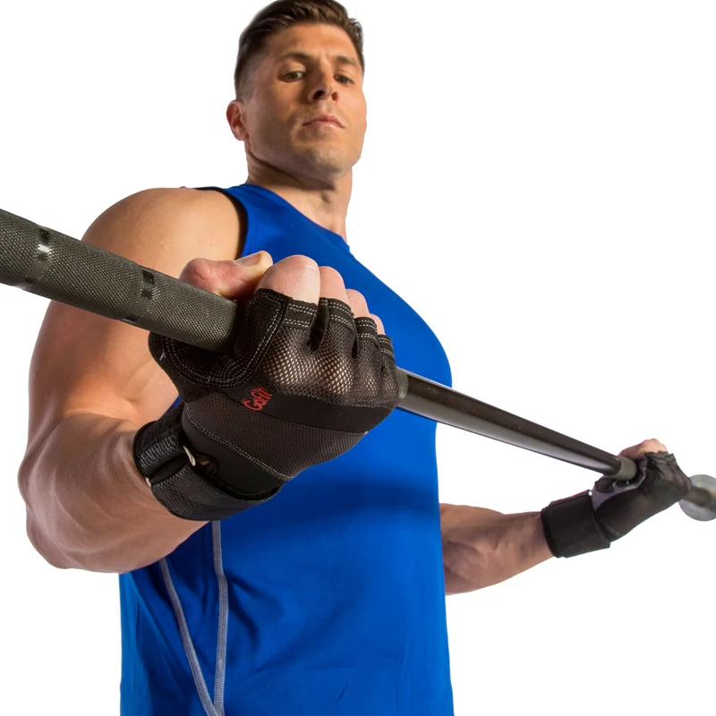 Xtreme Wrist Wrap Gloves with Articulated Grip