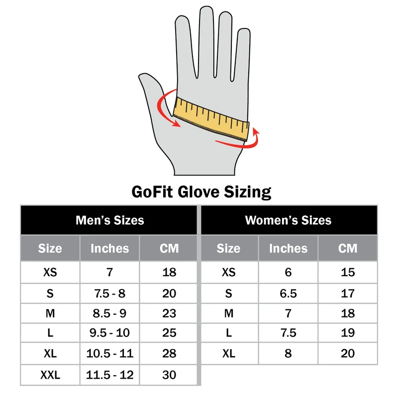 Diamond-Tac Wrist Wrap Gloves