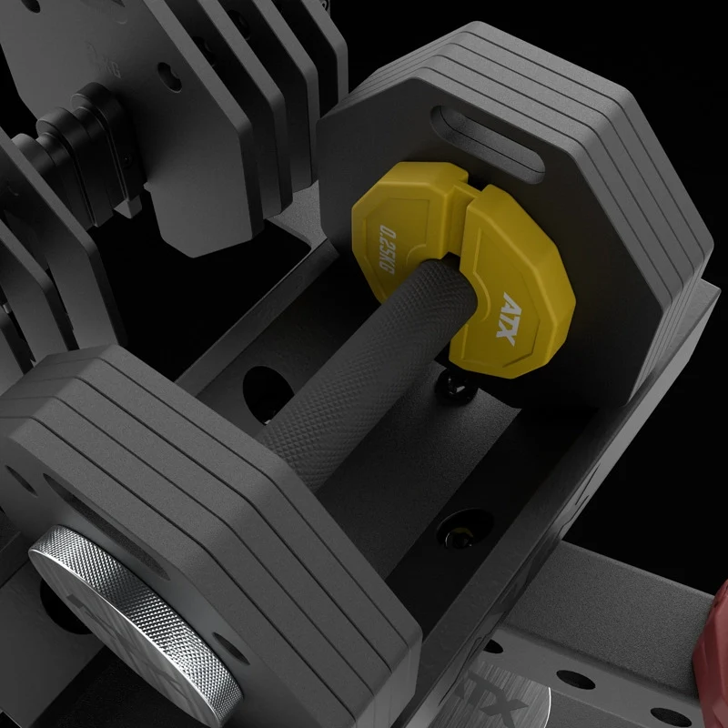 ATX® Verstellbare Kurzhanteln - Octa Dumbbells - 2 x 65 kg
