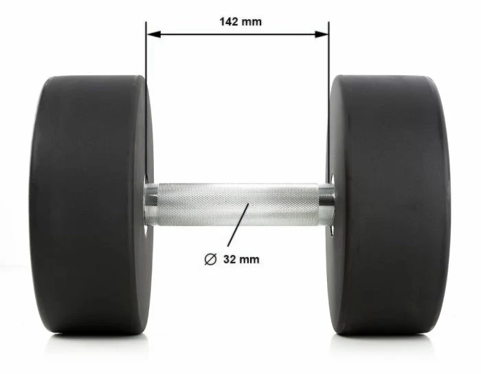 Hantelset Polyurethan 5 bis 20/ 30/ 40 kg + Ablage