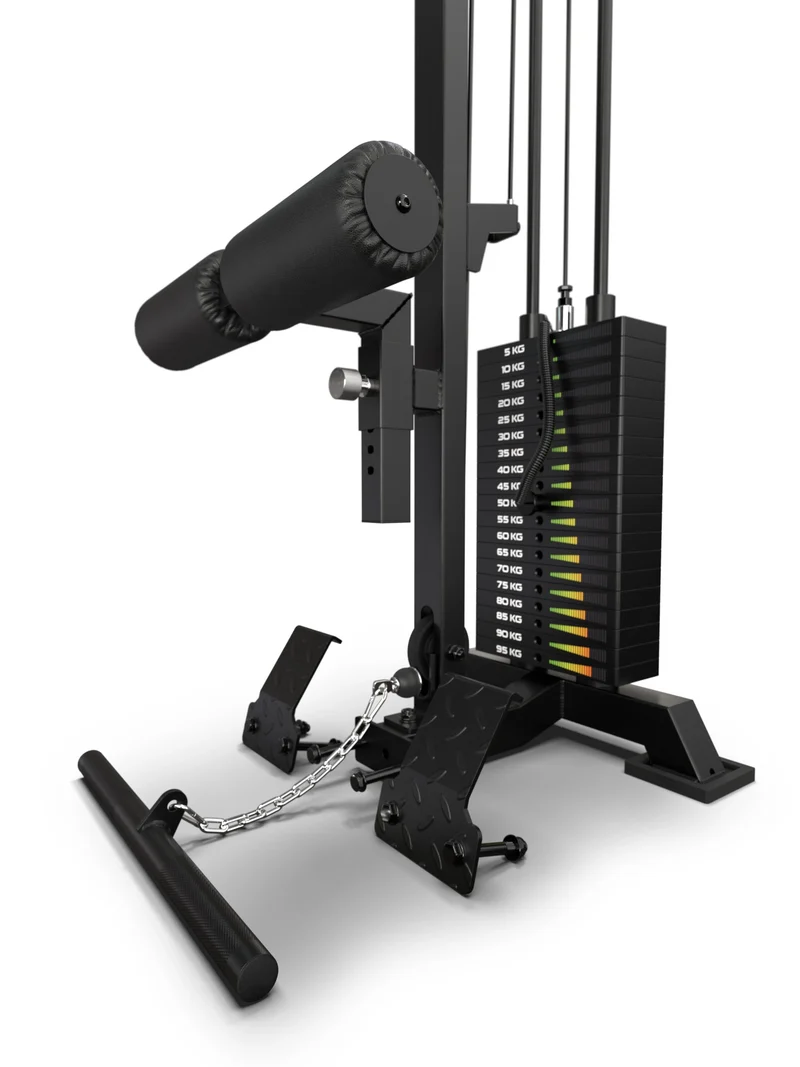 R7 Latzug- & Rudereinheit | 95kg Weight Stack | 224cm