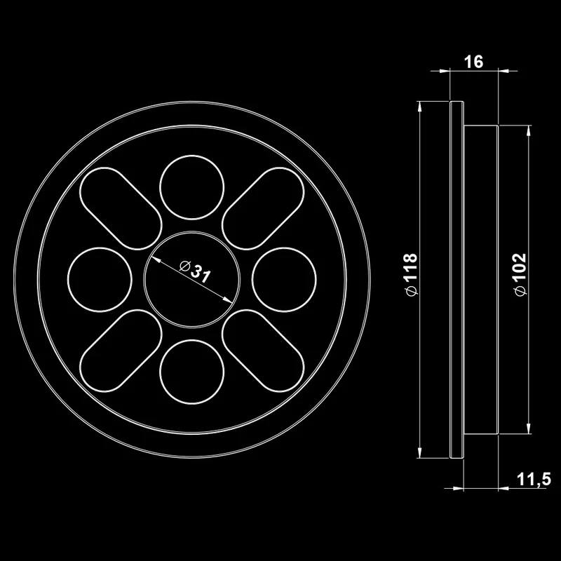 ATX® Magnetic Add-Weight / Magnetgewichte