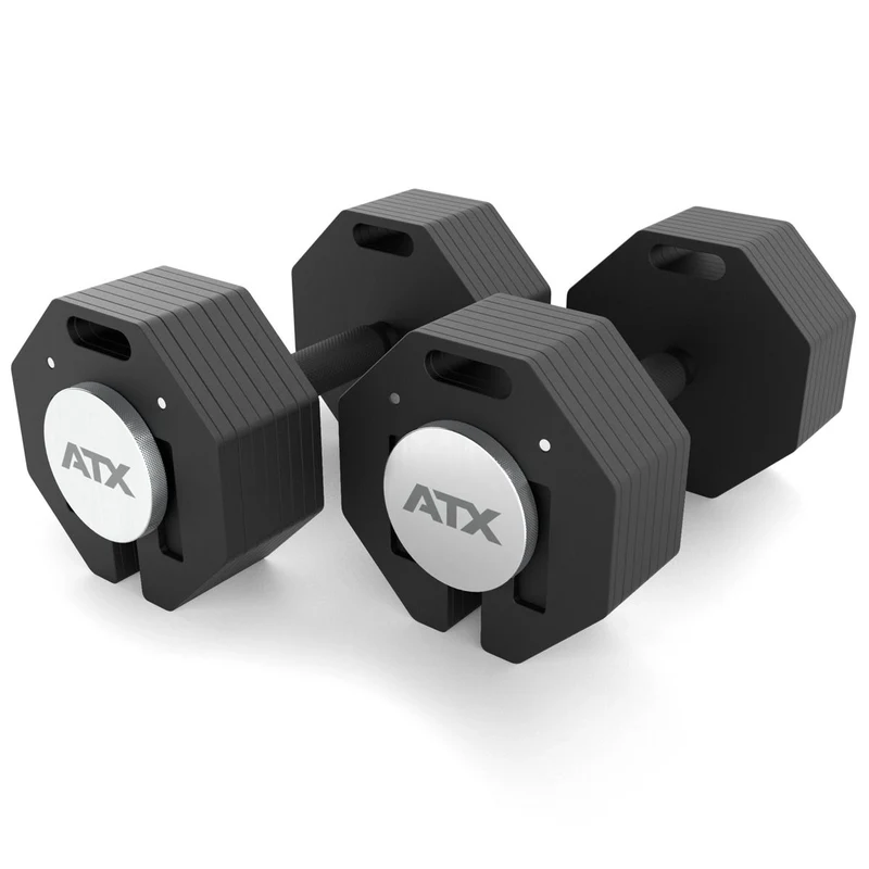 ATX® Verstellbare Kurzhanteln - Octa Dumbbells - 2 x 36 kg